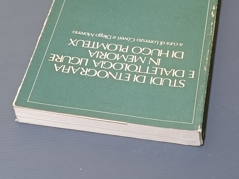 Studi etnografia e dialettologia ligure in memoria di Hugo Plomteux