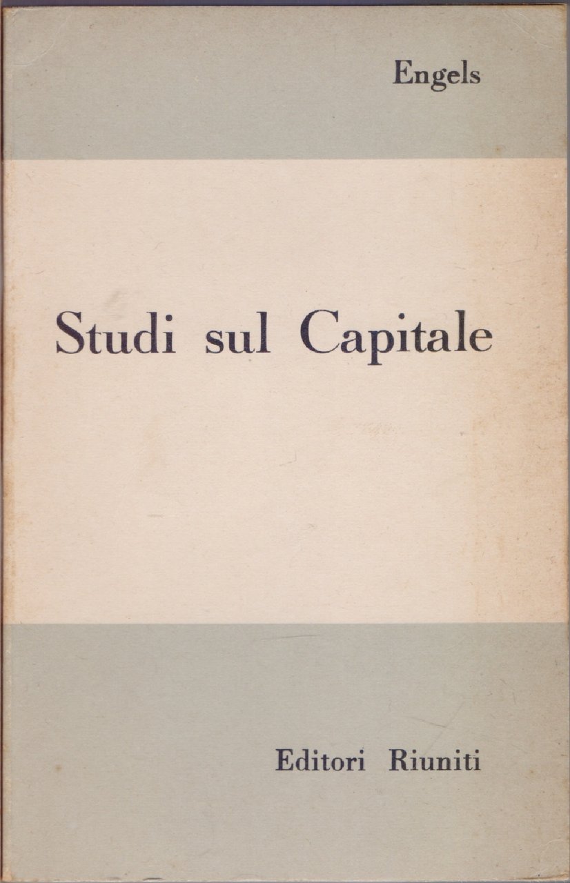 Studi sul capitale - Engels | Immagine principale