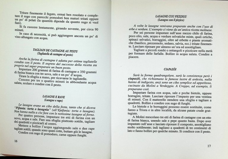 Sugeli E Bugaeli La Cucina Tipica Dell'Alta Valle Argentina Libro …