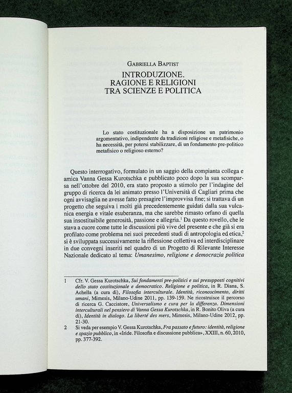 Sui Presupposti Di Un Nuovo Umanesimo Ragione Scienza Religione Baptist …