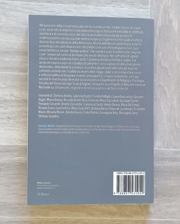 Sui Presupposti Di Un Nuovo Umanesimo Ragione Scienza Religione Baptist …