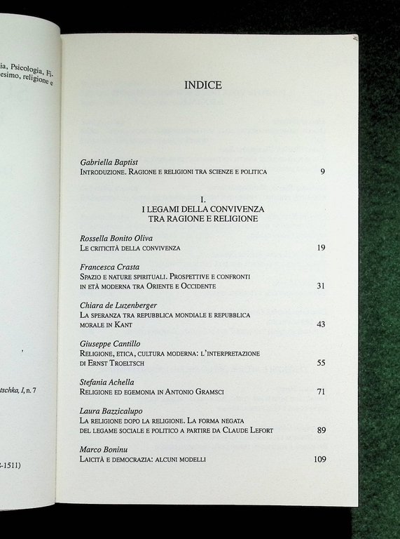 Sui Presupposti Di Un Nuovo Umanesimo Ragione Scienza Religione Baptist …