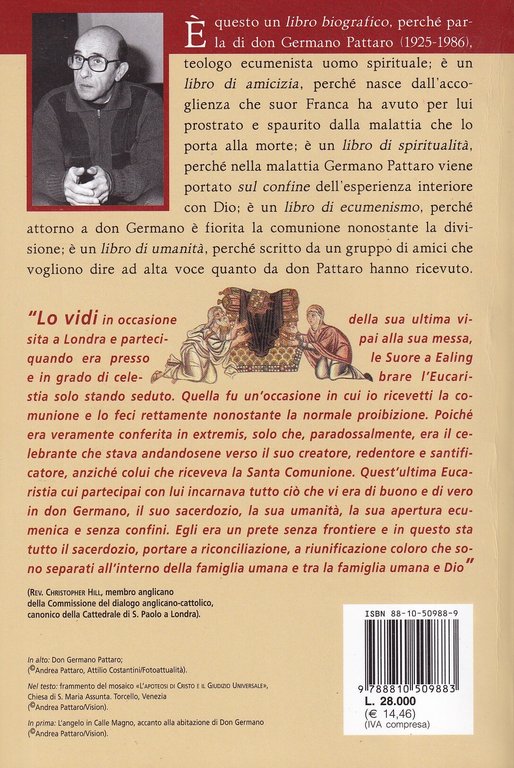 Sul confine. Gli ultimi anni di don Germano Pattaro | Immagine Gallery 2