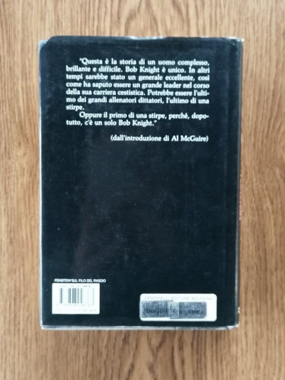 Sul Filo Del Rasoio Libro John Feinstein 1^ Edizione Zanichelli …