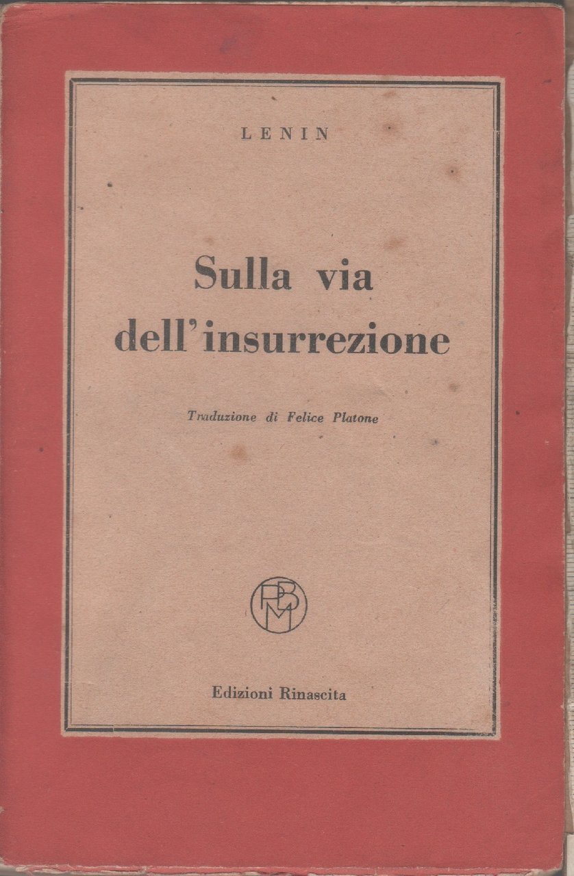 Sulla via dell'insurrezione - Lenin | Immagine principale