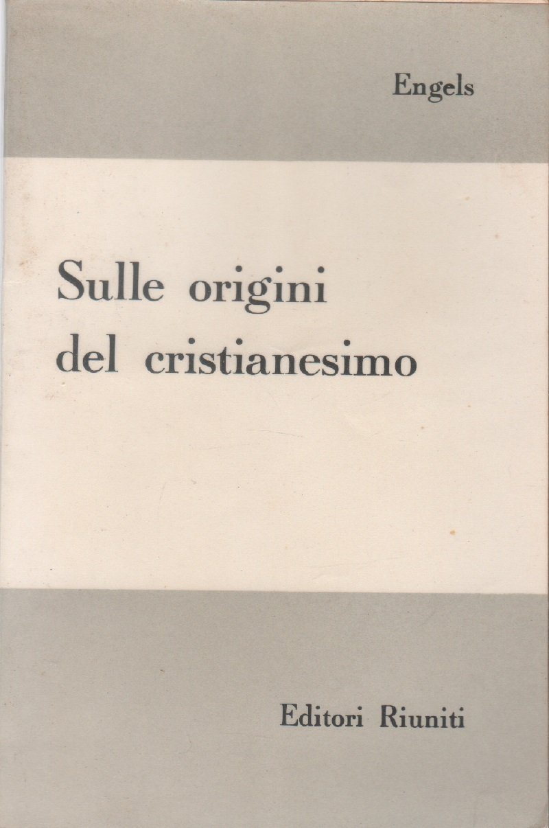 Sulle origini del cristianesimo - Friedrich Engels | Immagine principale
