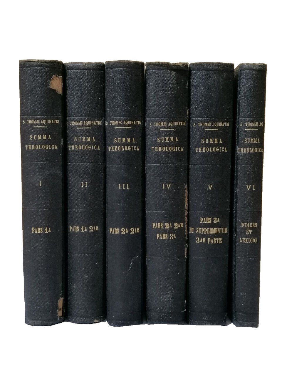 Summa Theologica S. Thomae Aquinatis Marietti 1937 De Rubeis Billuart …