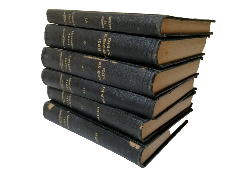 Summa Theologica S. Thomae Aquinatis Marietti 1937 De Rubeis Billuart …