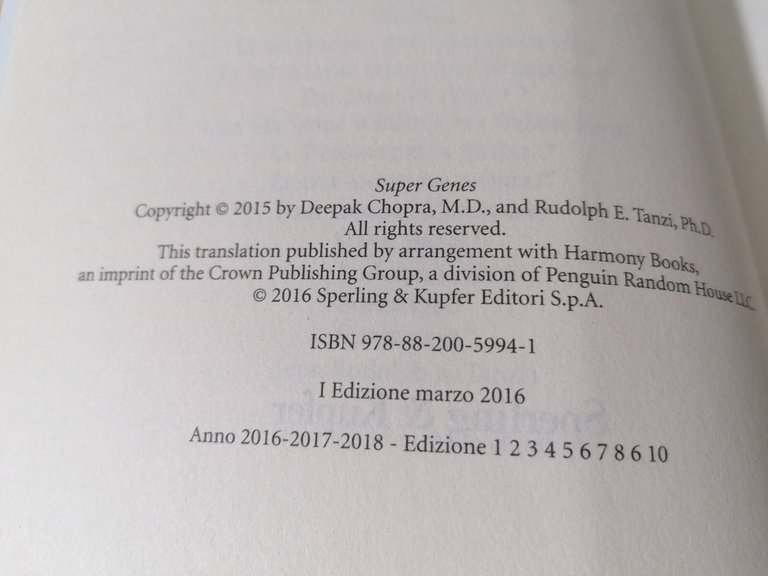 Super Geni Libro Chopra 1^ Edizione | Immagine Gallery 6
