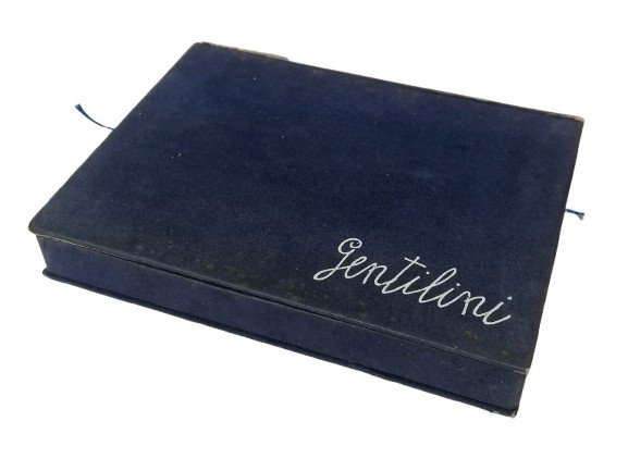 Tarocchi Gentilini Edizione Il Cigno Scatola Velluto Bluette Libretto 1975 …