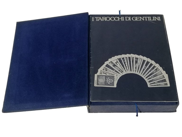 Tarocchi Gentilini Edizione Il Cigno Scatola Velluto Bluette Libretto 1975 …