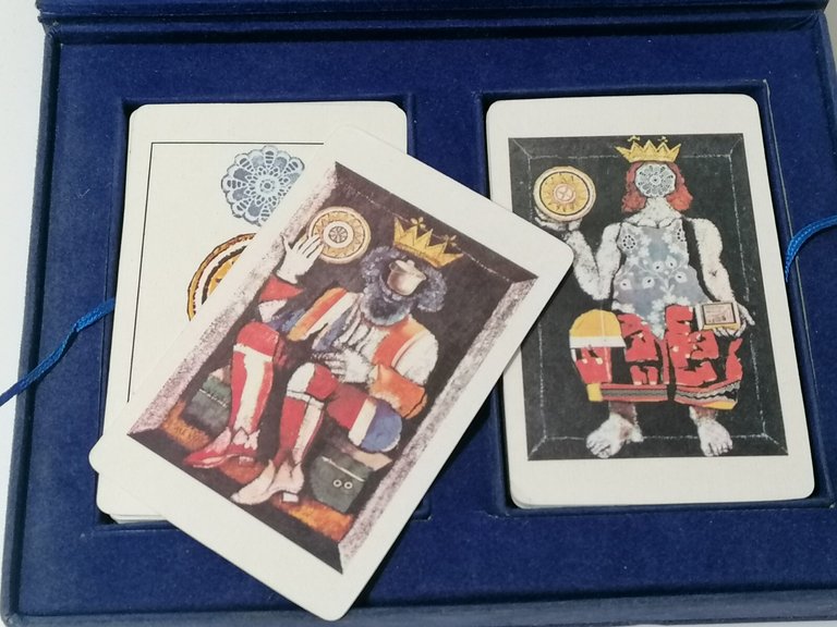 Tarocchi Gentilini Edizione Il Cigno Scatola Velluto Bluette Libretto 1975 …