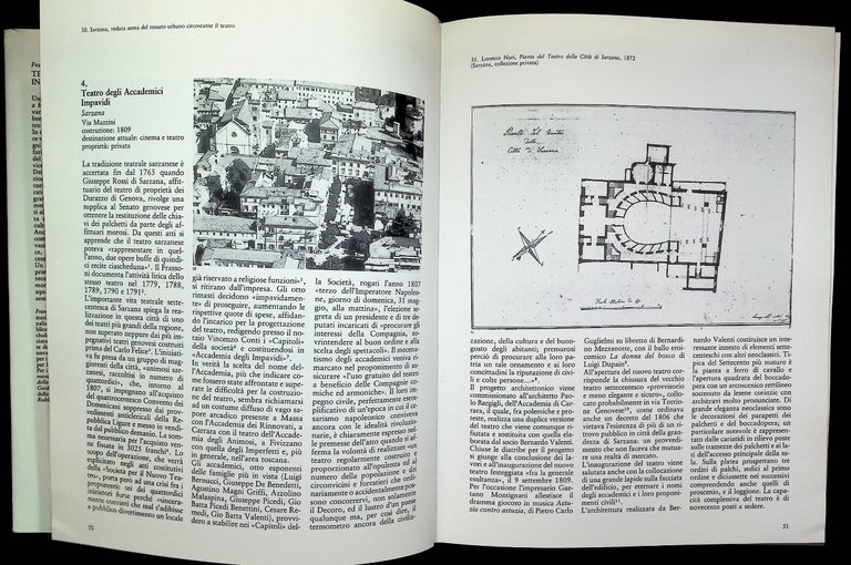 Teatri Storici In Liguria - Libro Franco Ragazzi - Sagep …