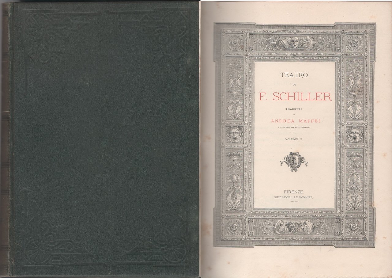 Teatro di F. Schiller. volume secondo | Immagine principale