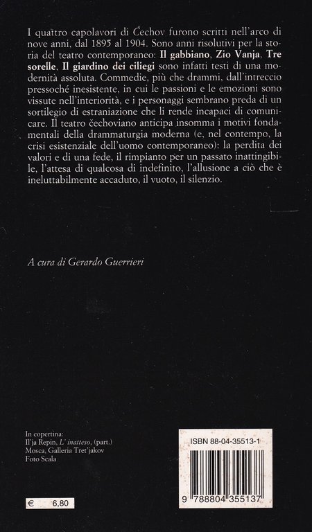 Teatro. Il gabbiano-Zio Vanja-Tre sorelle-Il giardino dei ciliegi | Immagine Gallery 2