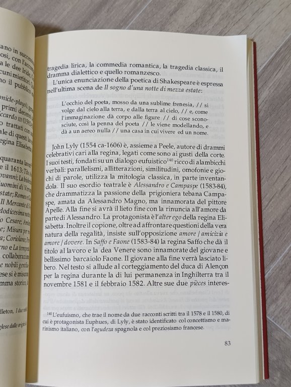 Teatro inglese del Rinascimento e altri saggi di critica teatrale