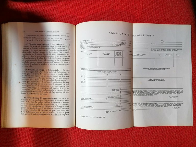 Tecnica mercantile. Trasporti marittimi - assicurazioni - dogane