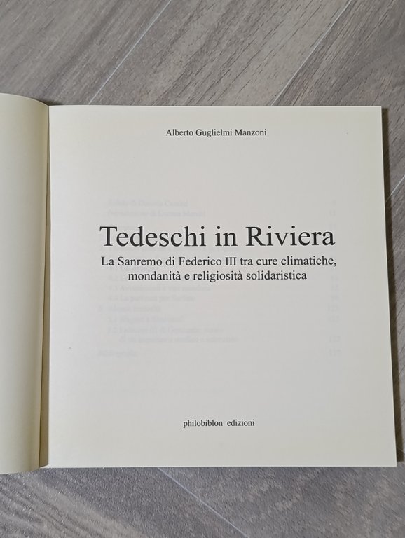 Tedeschi in Riviera