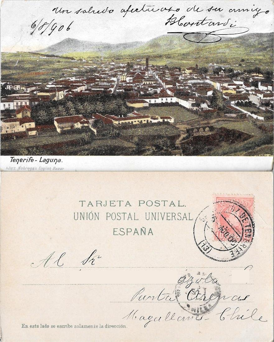 Tenerife. Laguna. Viaggiata 1906 | Immagine principale