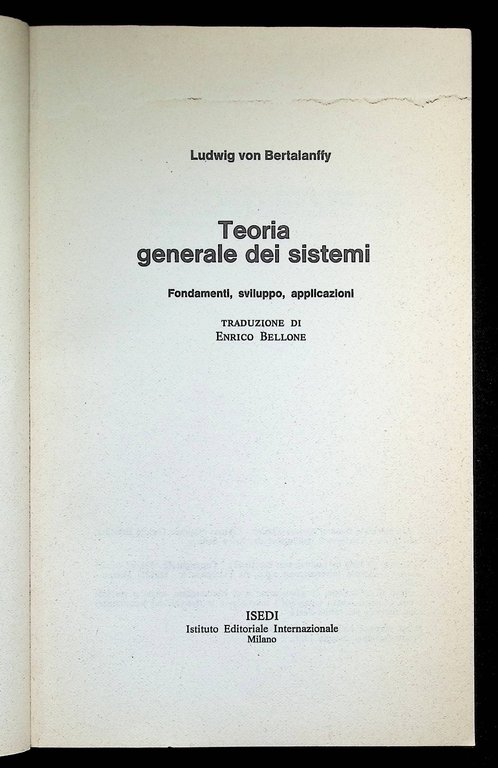 Teoria Generale dei Sistemi. Fondamenti, Sviluppo, Applicazioni | Immagine Gallery 4