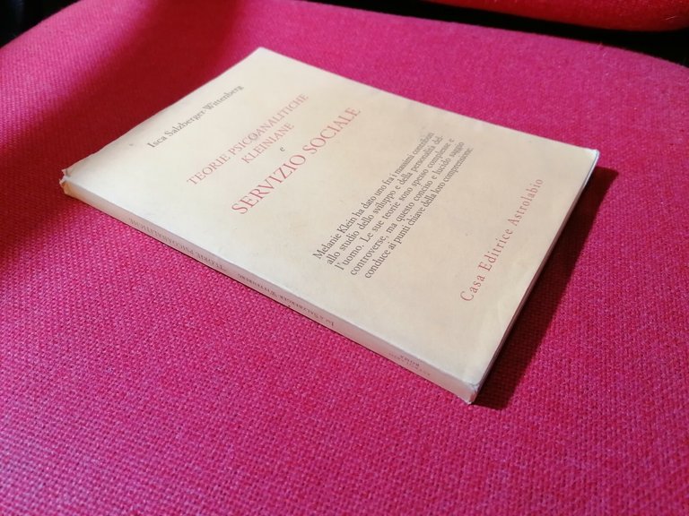 Teorie psicoanalitiche kleiniane e servizio sociale