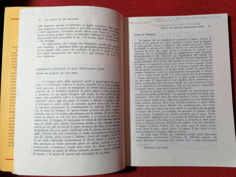 Teorie psicoanalitiche kleiniane e servizio sociale