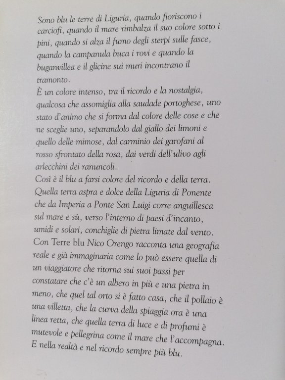 Terre Blu - Nico Orengo - Sguardi Sulla Riviera di …