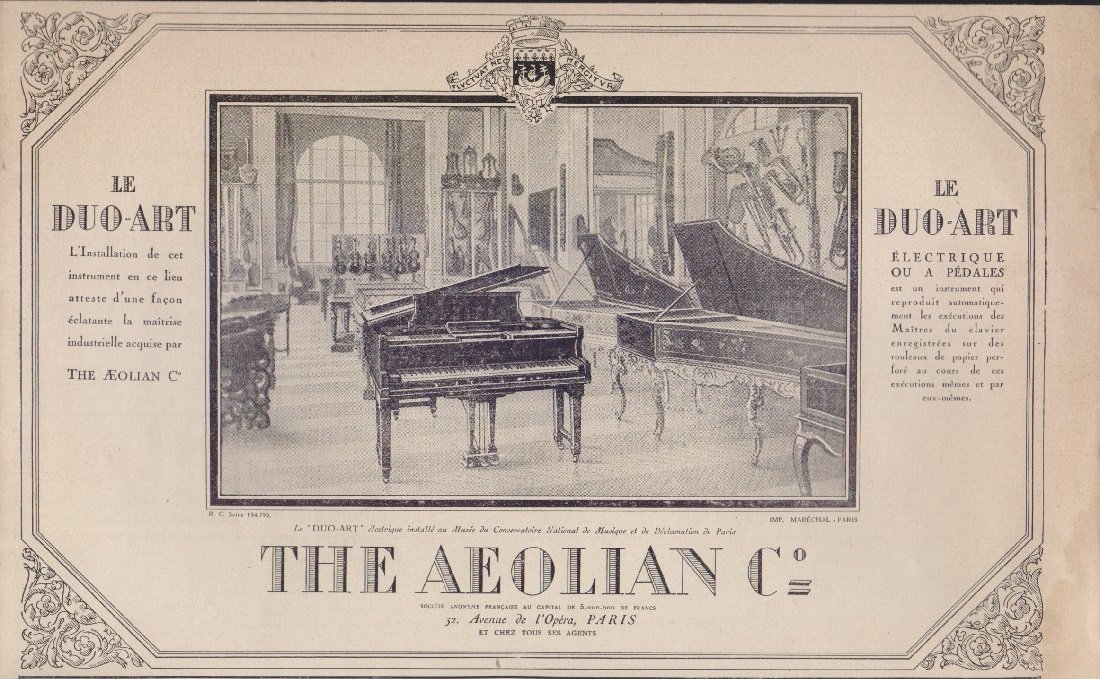 The Aeolian Co.. Advertising 1926 | Immagine principale