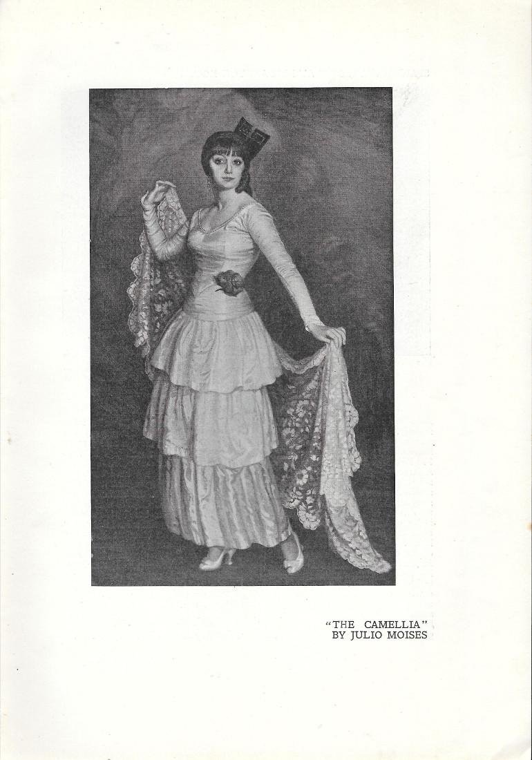 The Camelia, by Julio Moises. Stampa 1921 | Immagine principale