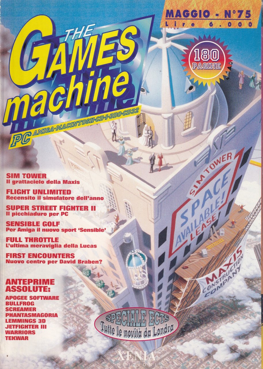 The Games Machine - Rivista Videogiochi n^ 75 Maggio 1995 | Immagine principale
