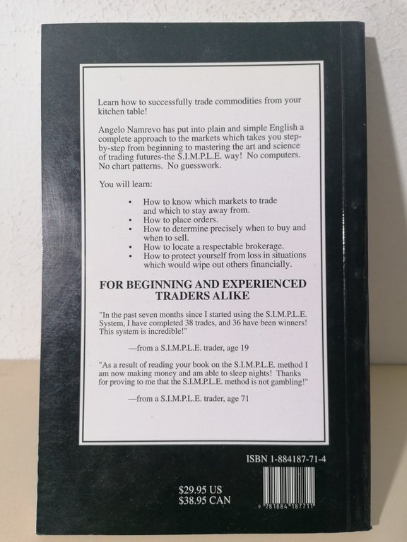 The Simple System Confessions of a closet commodity trader Libro …