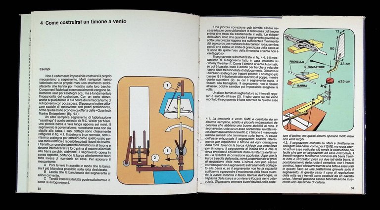 Timone a Vento e Pilota Automatico. Costruzione, Uso, Montaggio, Manutenzione | Immagine Gallery 9