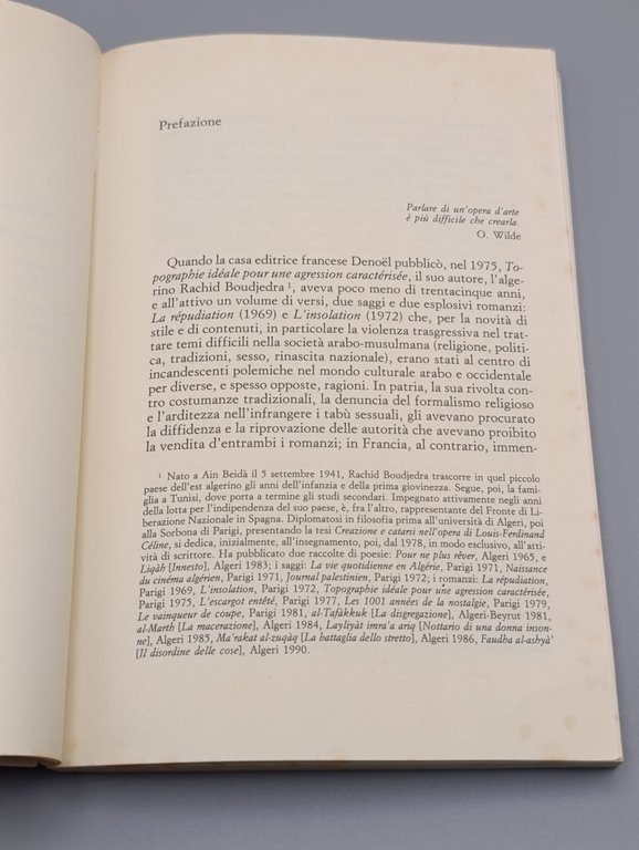 Topografia ideale per un'aggressione caratterizzata
