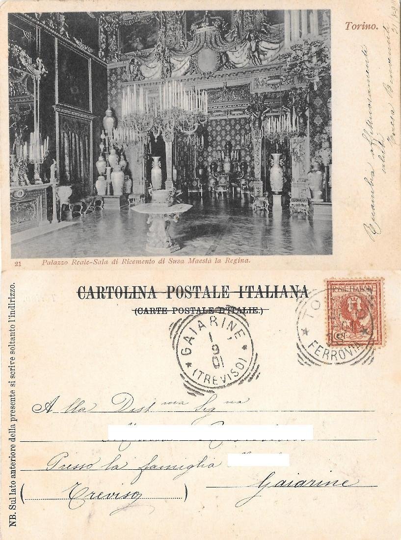 Torino. Palazzo Reale. Sala di ricevimento di SM la Regina. … | Immagine principale
