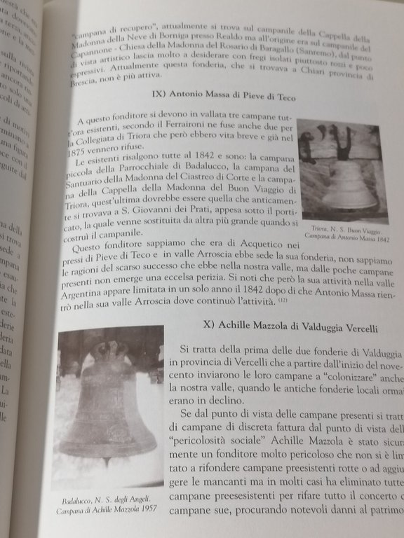 Tra Cielo e Terra Campane e Campanili della Valle Argentina …