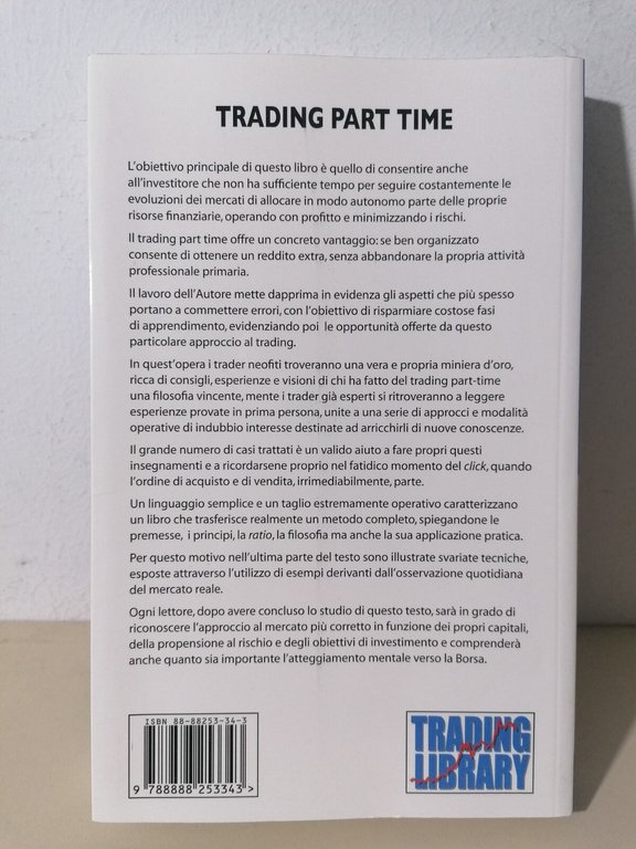 Trading Part Time Libro Di Lorenzo Tecniche Prima Edizione 2005 …