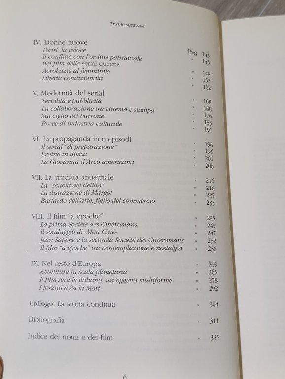 Trame spezzate. Archeologia del film seriale