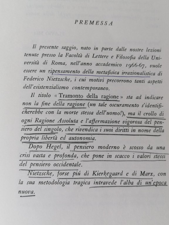 Tramonto della Ragione Saggio Sulla Filosofia di Nietzsche Libro Mei … | Immagine Gallery 10