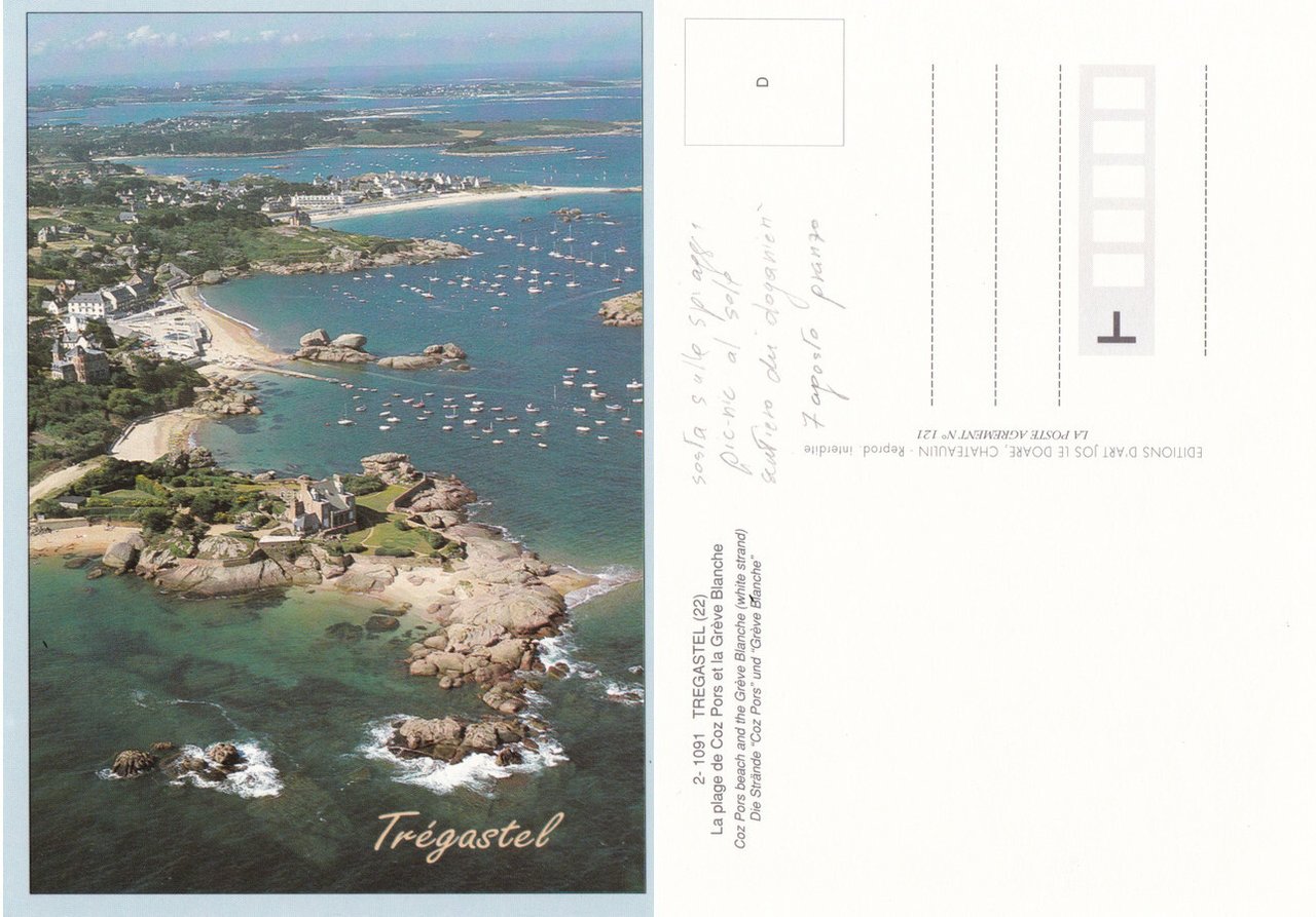 Tregastel. La plage de Coz Pors et la Greve Blance. … | Immagine principale