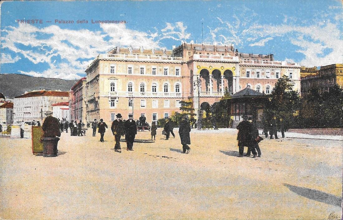 Trieste. Palazzo della Luogotenenza. Non viaggiata | Immagine principale