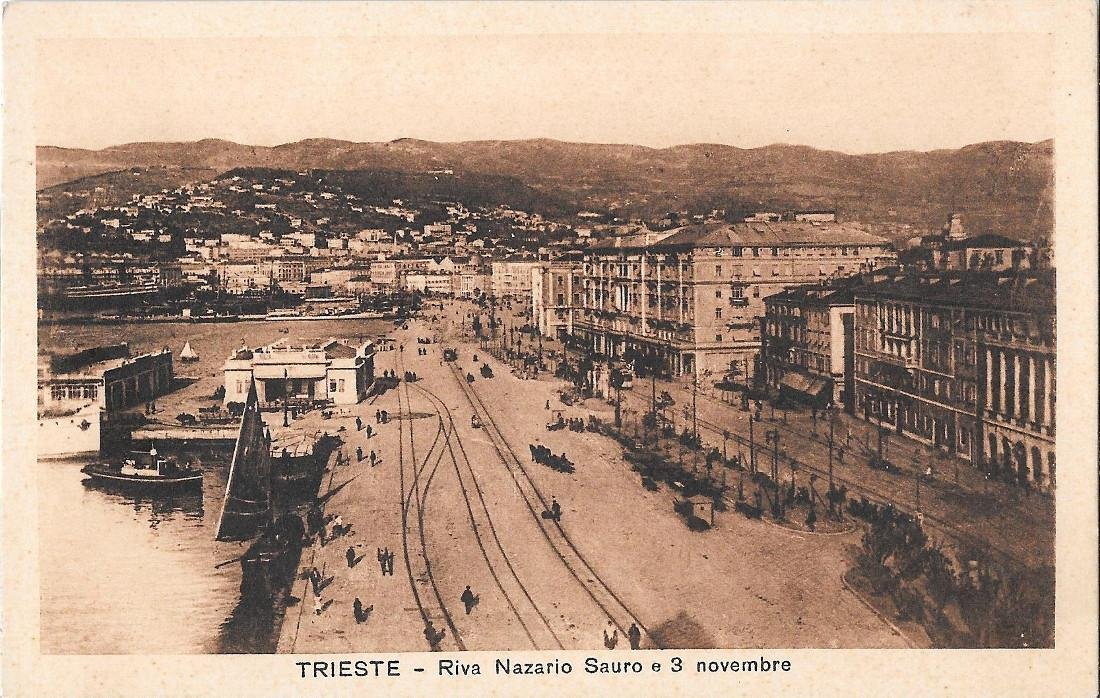 Trieste. Riva Nazario Sauro e 3 novembre. Non viaggiata | Immagine principale