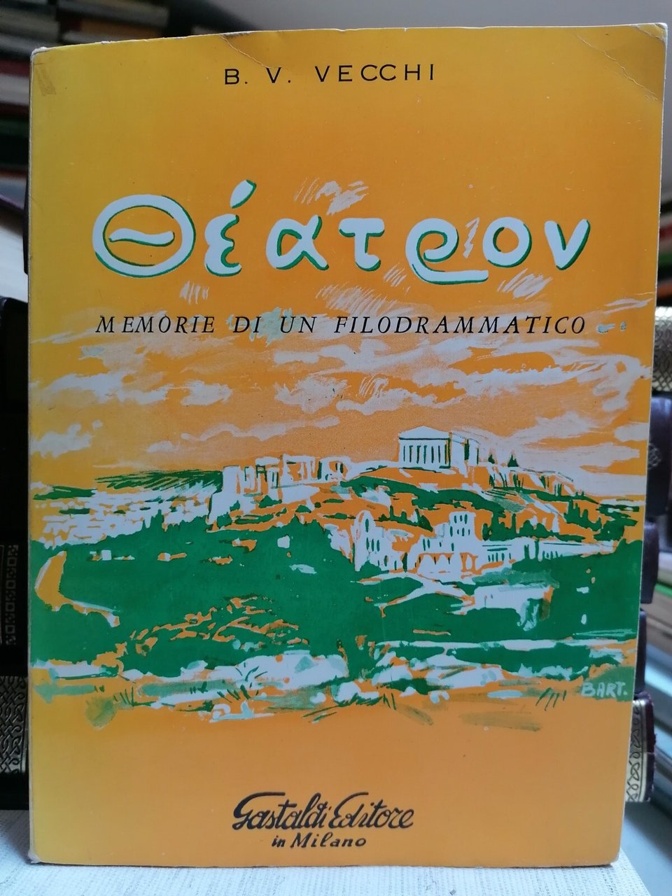 Tseatron Memorie Di Un Filodrammatico