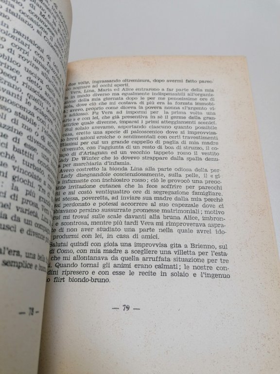 Tseatron Memorie Di Un Filodrammatico