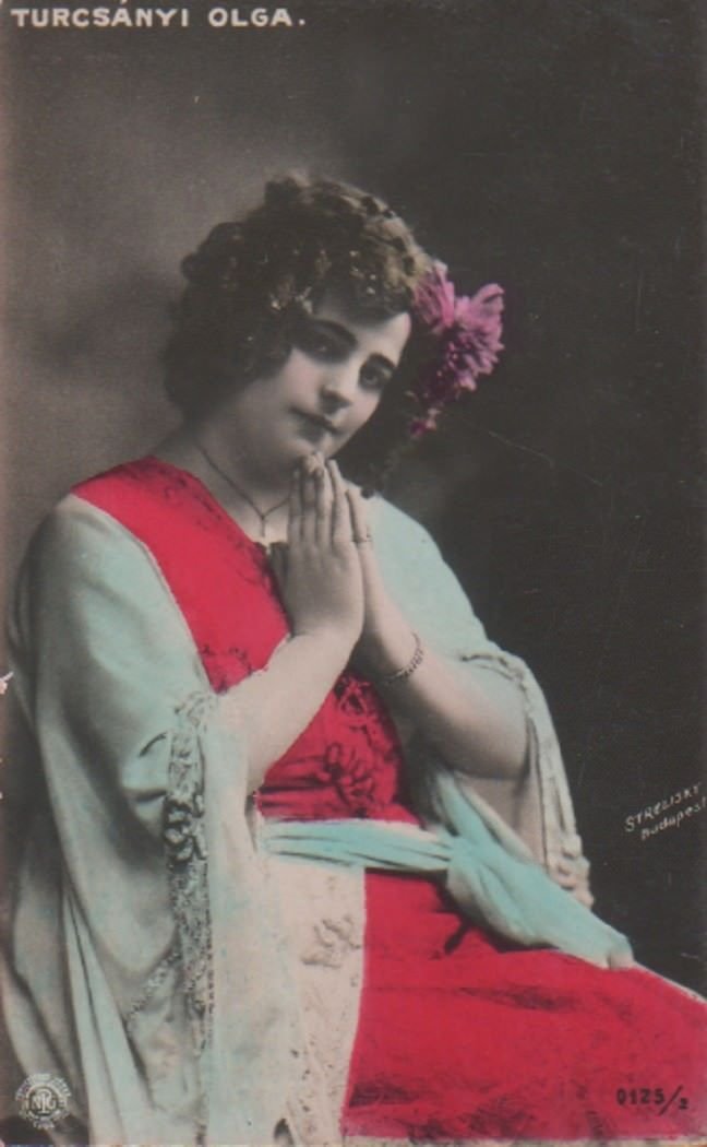 Turcsanyi Olga. (attrice ungherese). Non viaggiata | Immagine principale