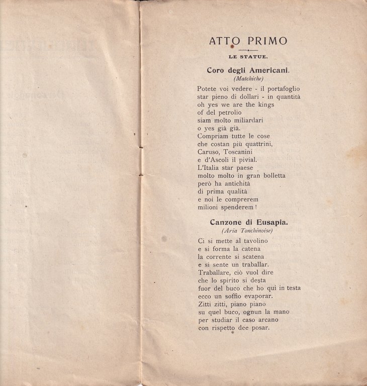 Turlupineide. Rivista Comico Satirica in Tre Atti