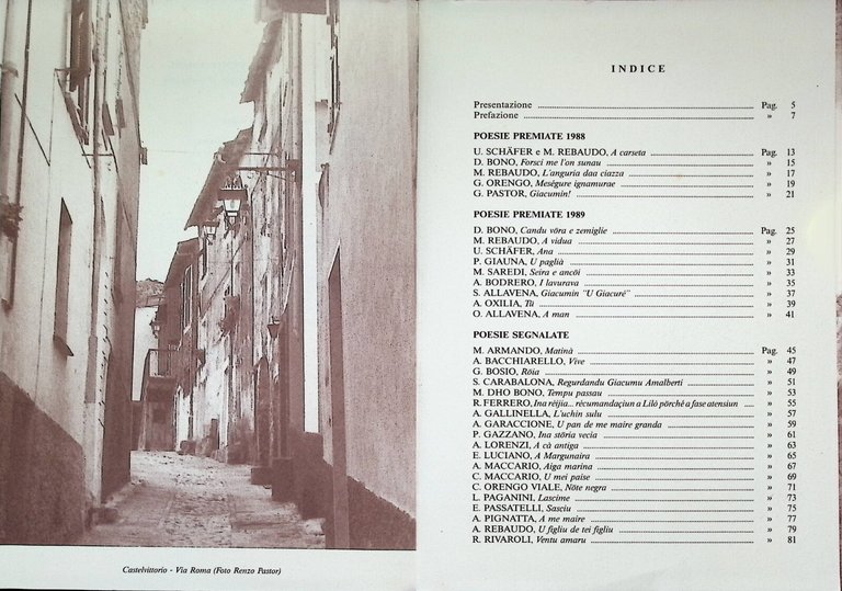 U Giacuré Premio Di Poesia Dialettale Intemelia 1988-1989 Libro Poesie … | Immagine Gallery 3