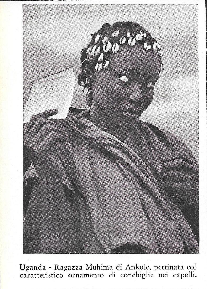 Uganda. Ragazza Muhima di Ankole. Stampa 1934 | Immagine principale