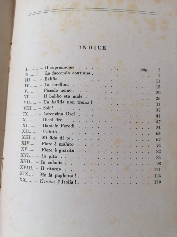 Un Balilla Non Trema LIbro Rossi Gentle Gasperini 1937 Storia …