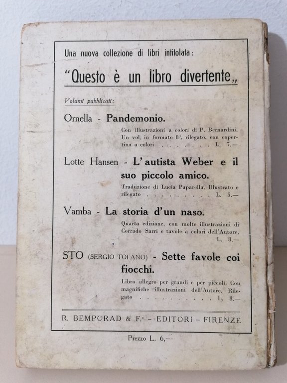 Un Balilla Non Trema LIbro Rossi Gentle Gasperini 1937 Storia …