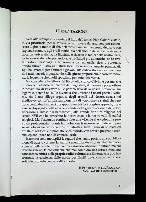 Un Cinquantennio di Attività per la Storia del Ponente LIgure …